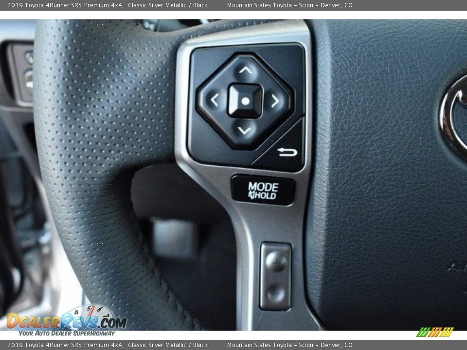 2019 Toyota 4Runner SR5 Premium 4x4 Classic Silver Metallic / Black Photo #28