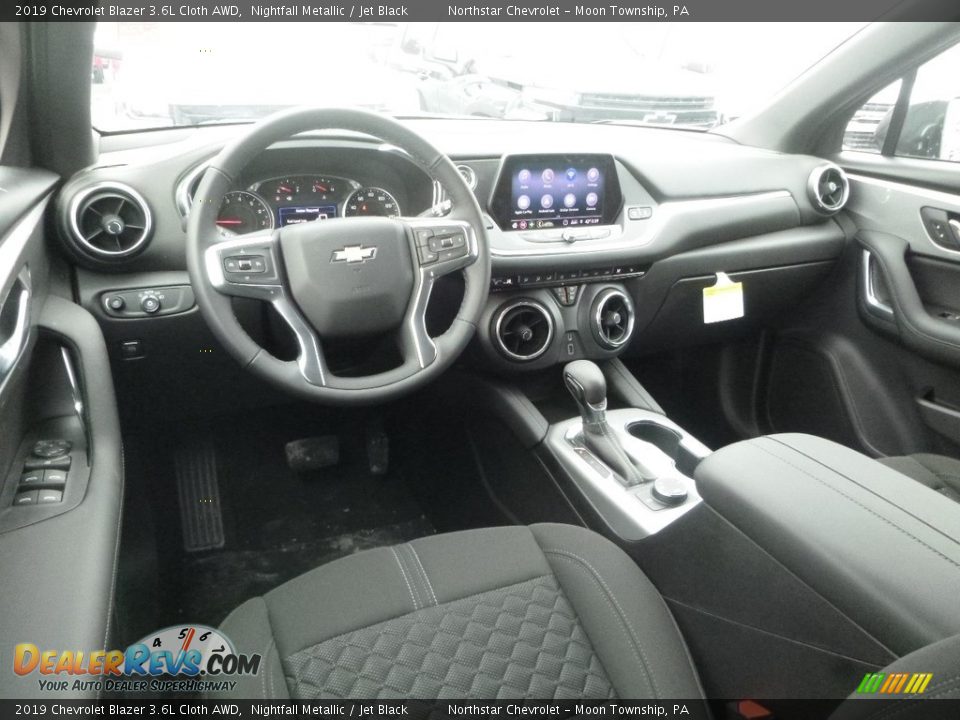 2019 Chevrolet Blazer 3.6L Cloth AWD Nightfall Metallic / Jet Black Photo #13