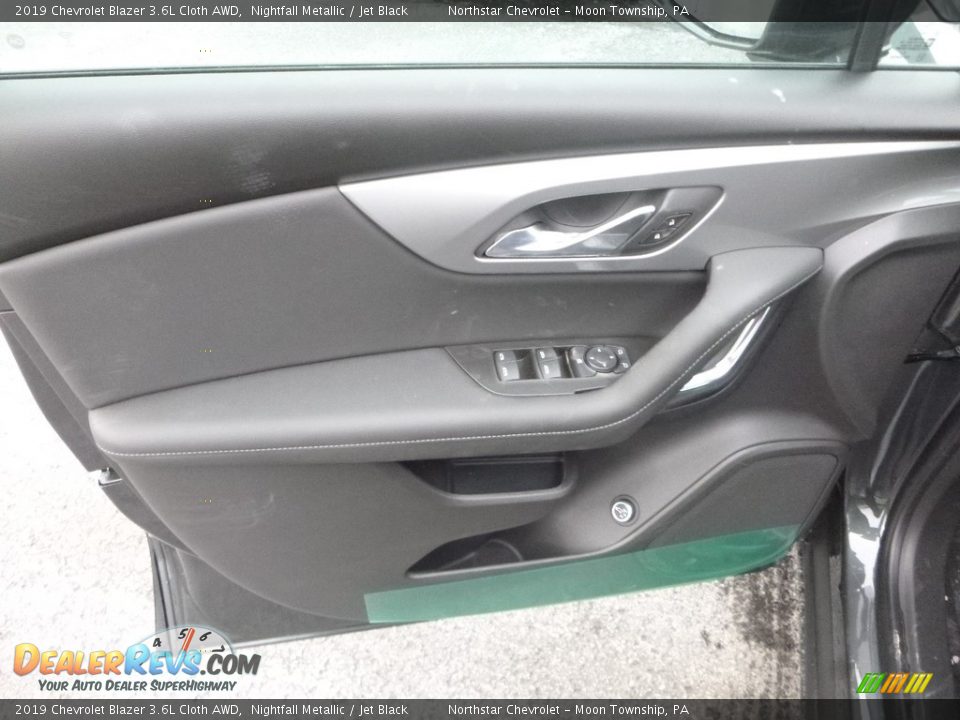 2019 Chevrolet Blazer 3.6L Cloth AWD Nightfall Metallic / Jet Black Photo #14