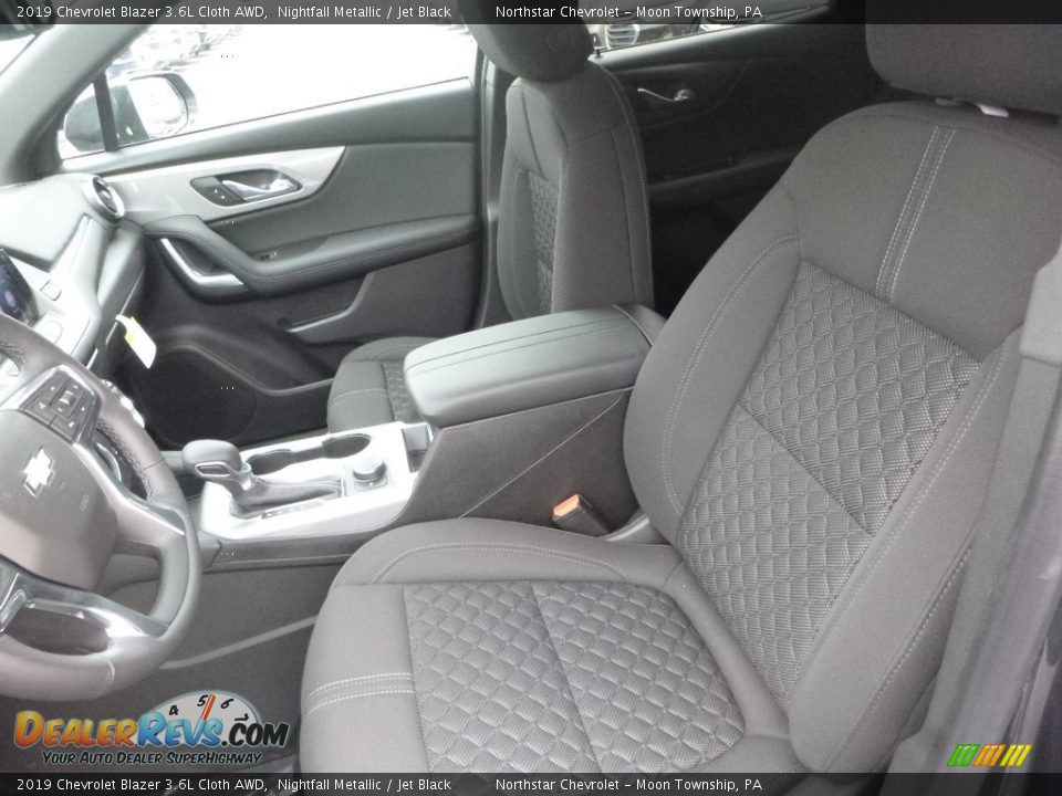2019 Chevrolet Blazer 3.6L Cloth AWD Nightfall Metallic / Jet Black Photo #15