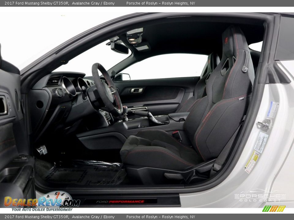 2017 Ford Mustang Shelby GT350R Avalanche Gray / Ebony Photo #16