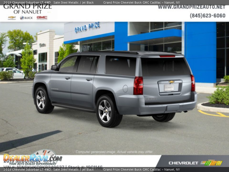 2019 Chevrolet Suburban LT 4WD Satin Steel Metallic / Jet Black Photo #3