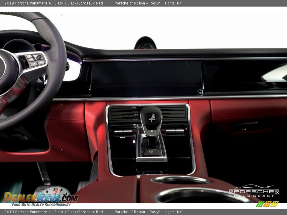 2019 Porsche Panamera 4 Black / Black/Bordeaux Red Photo #17