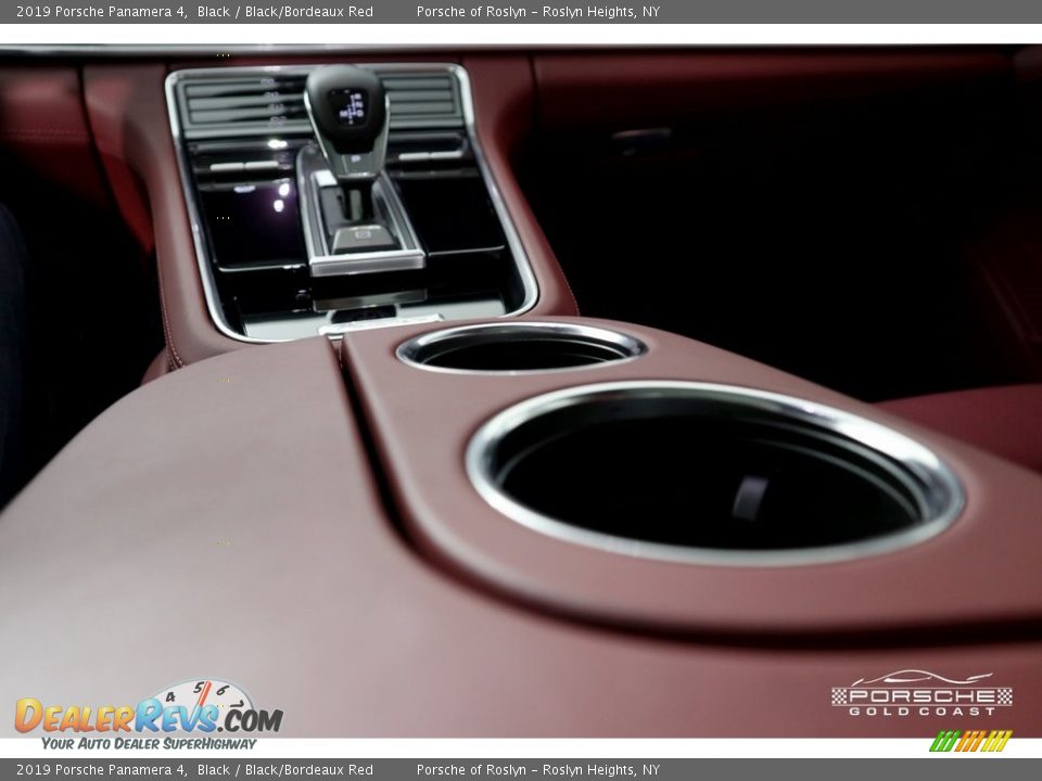 2019 Porsche Panamera 4 Black / Black/Bordeaux Red Photo #23
