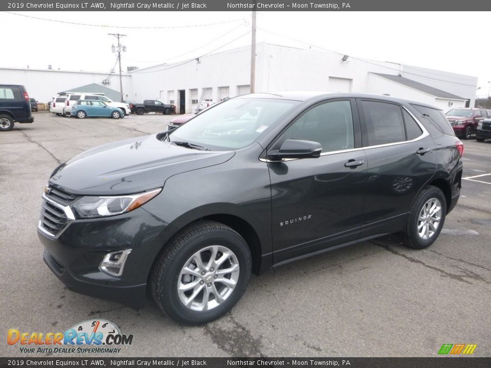 2019 Chevrolet Equinox LT AWD Nightfall Gray Metallic / Jet Black Photo #1