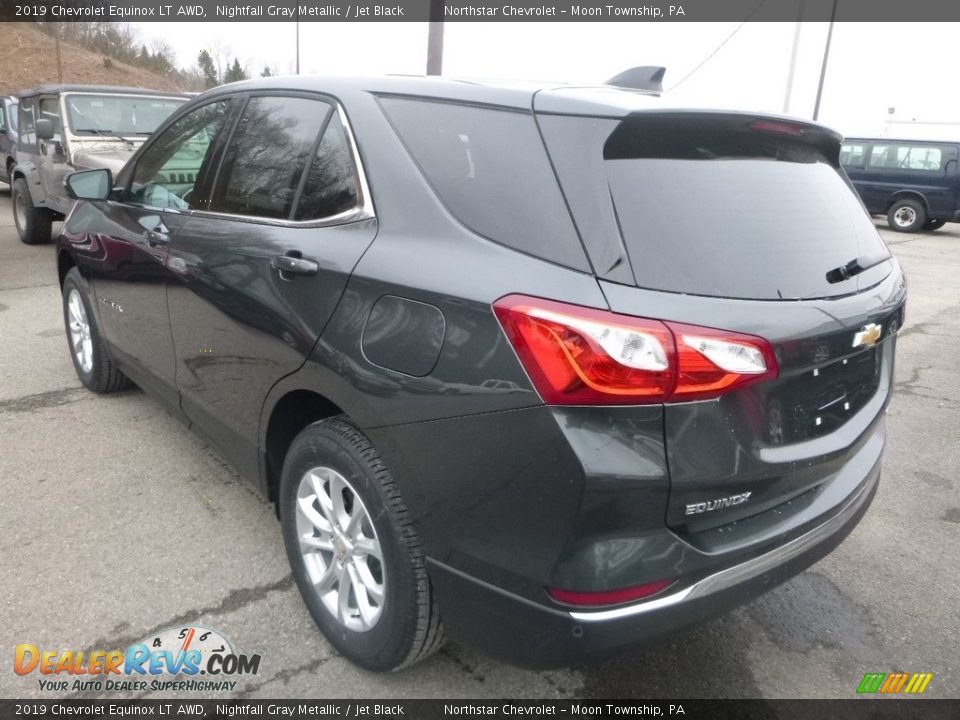 2019 Chevrolet Equinox LT AWD Nightfall Gray Metallic / Jet Black Photo #3