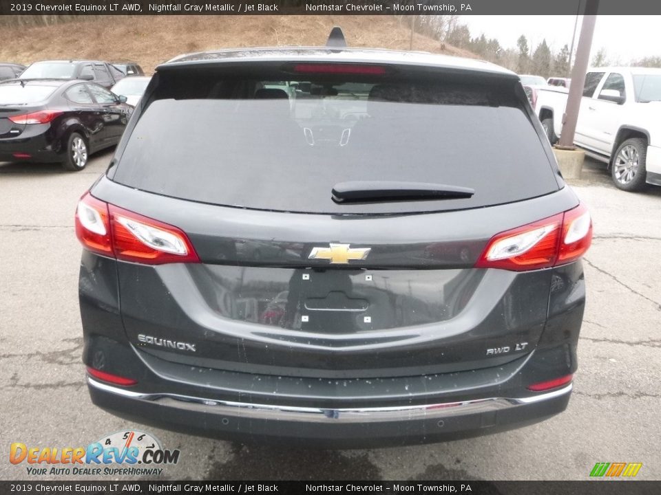 2019 Chevrolet Equinox LT AWD Nightfall Gray Metallic / Jet Black Photo #4