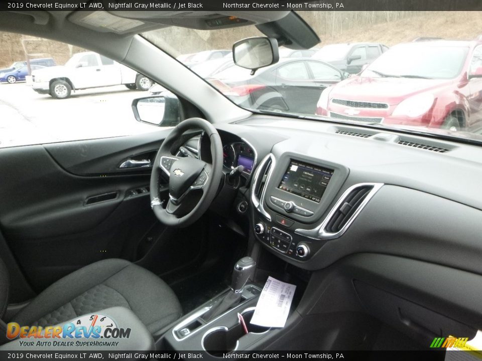 2019 Chevrolet Equinox LT AWD Nightfall Gray Metallic / Jet Black Photo #11