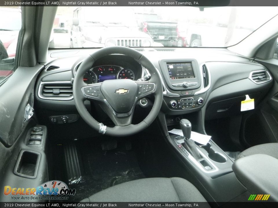 2019 Chevrolet Equinox LT AWD Nightfall Gray Metallic / Jet Black Photo #13
