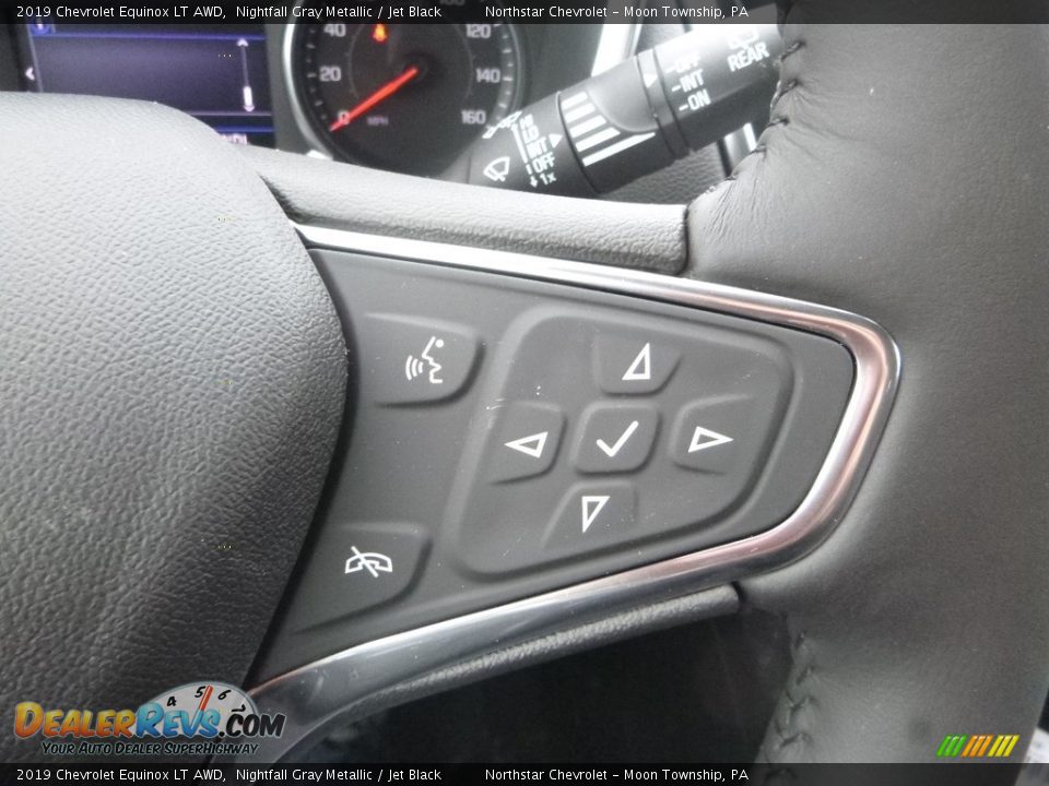 2019 Chevrolet Equinox LT AWD Nightfall Gray Metallic / Jet Black Photo #19