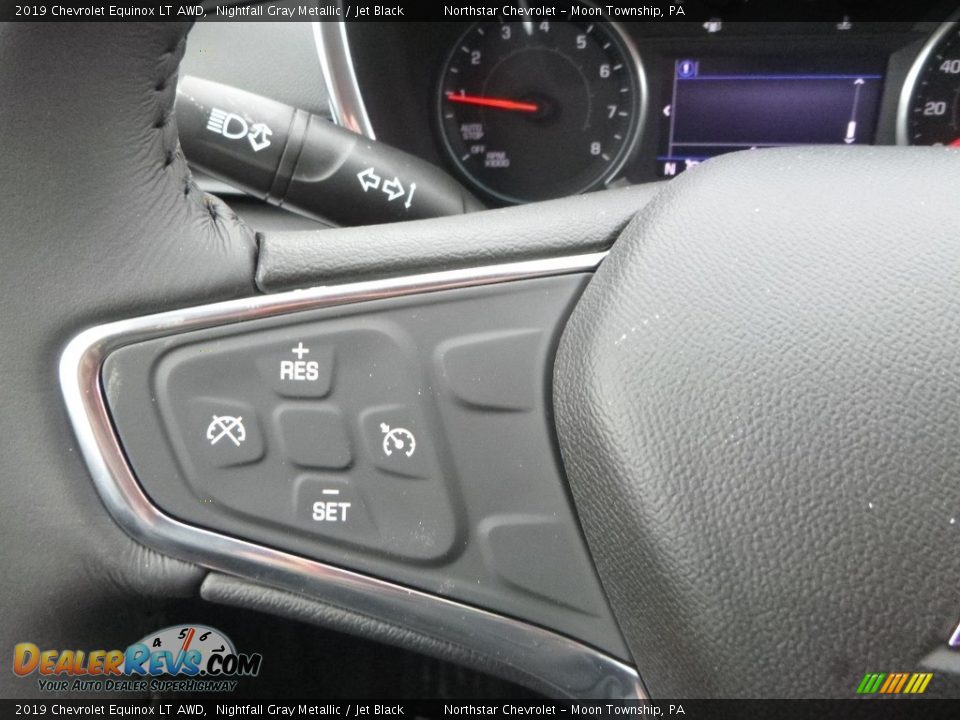 2019 Chevrolet Equinox LT AWD Nightfall Gray Metallic / Jet Black Photo #20