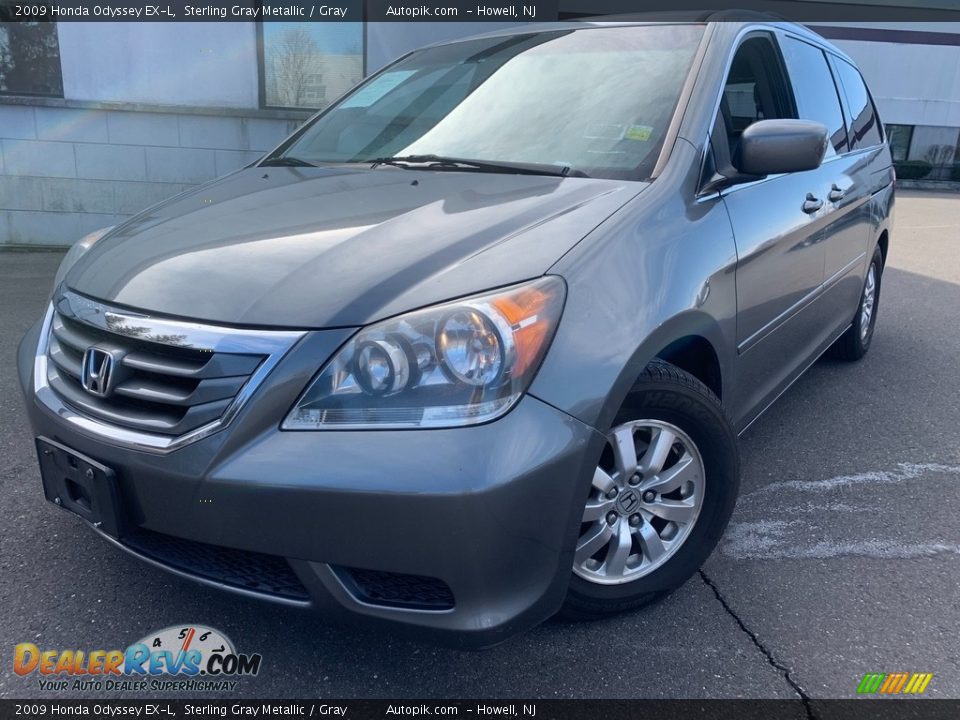 2009 Honda Odyssey EX-L Sterling Gray Metallic / Gray Photo #1