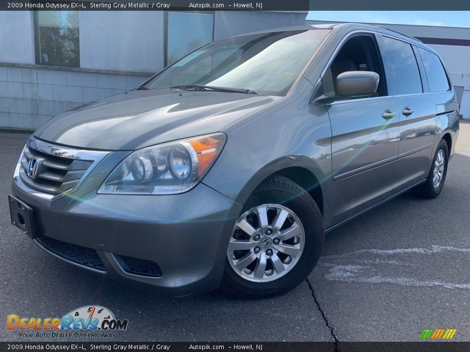 2009 Honda Odyssey EX-L Sterling Gray Metallic / Gray Photo #2