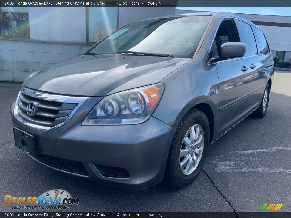2009 Honda Odyssey EX-L Sterling Gray Metallic / Gray Photo #3