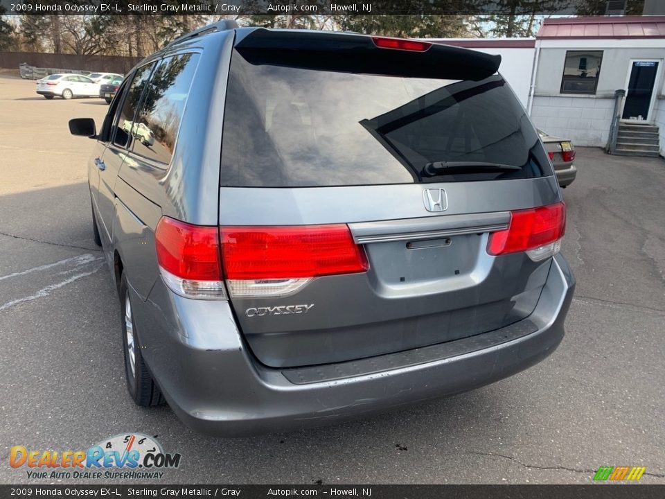 2009 Honda Odyssey EX-L Sterling Gray Metallic / Gray Photo #5