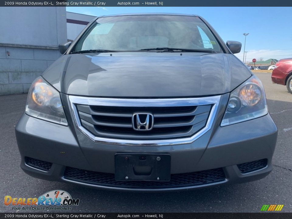 2009 Honda Odyssey EX-L Sterling Gray Metallic / Gray Photo #12