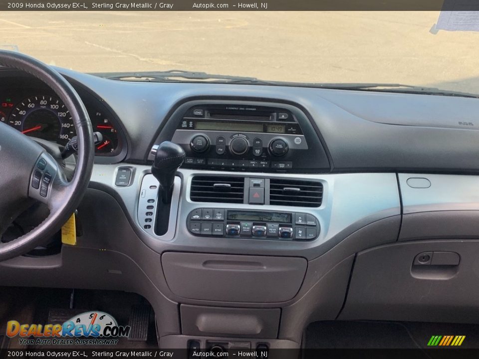 2009 Honda Odyssey EX-L Sterling Gray Metallic / Gray Photo #15