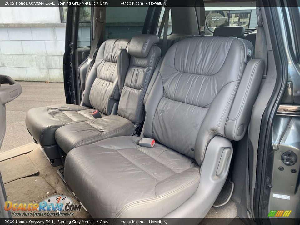 2009 Honda Odyssey EX-L Sterling Gray Metallic / Gray Photo #20