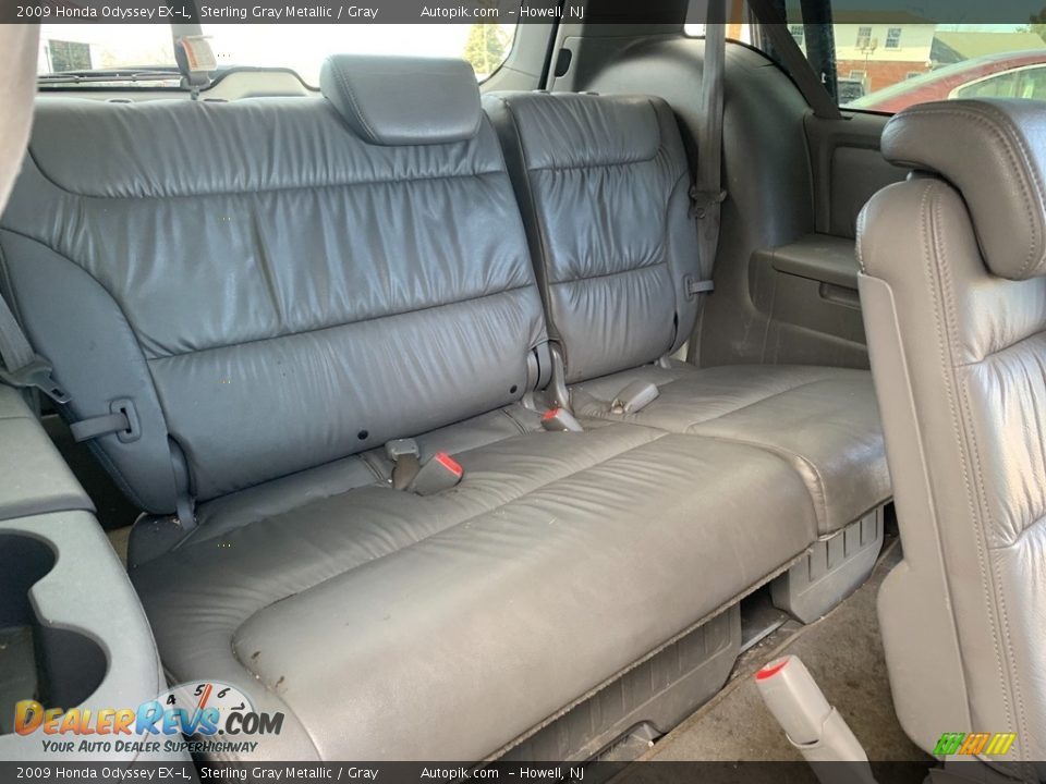 2009 Honda Odyssey EX-L Sterling Gray Metallic / Gray Photo #22