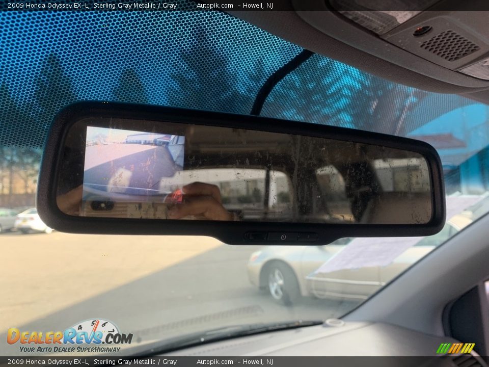 2009 Honda Odyssey EX-L Sterling Gray Metallic / Gray Photo #23