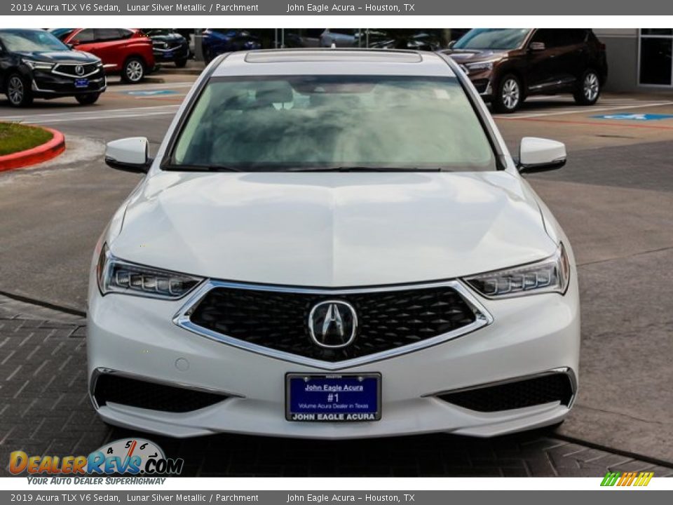 2019 Acura TLX V6 Sedan Lunar Silver Metallic / Parchment Photo #2