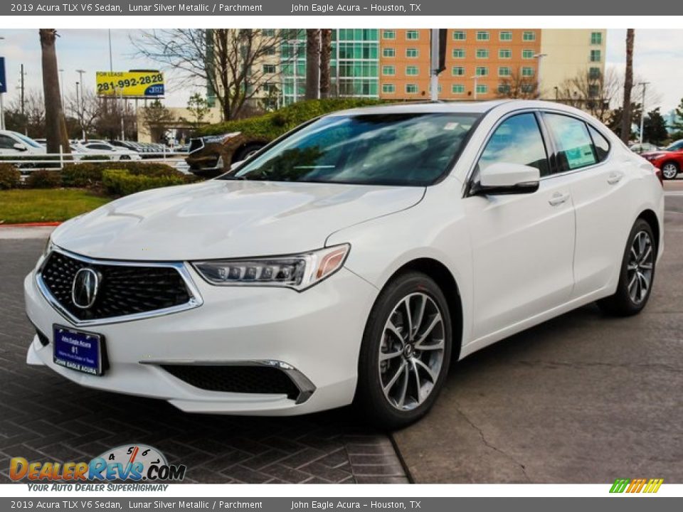 2019 Acura TLX V6 Sedan Lunar Silver Metallic / Parchment Photo #3