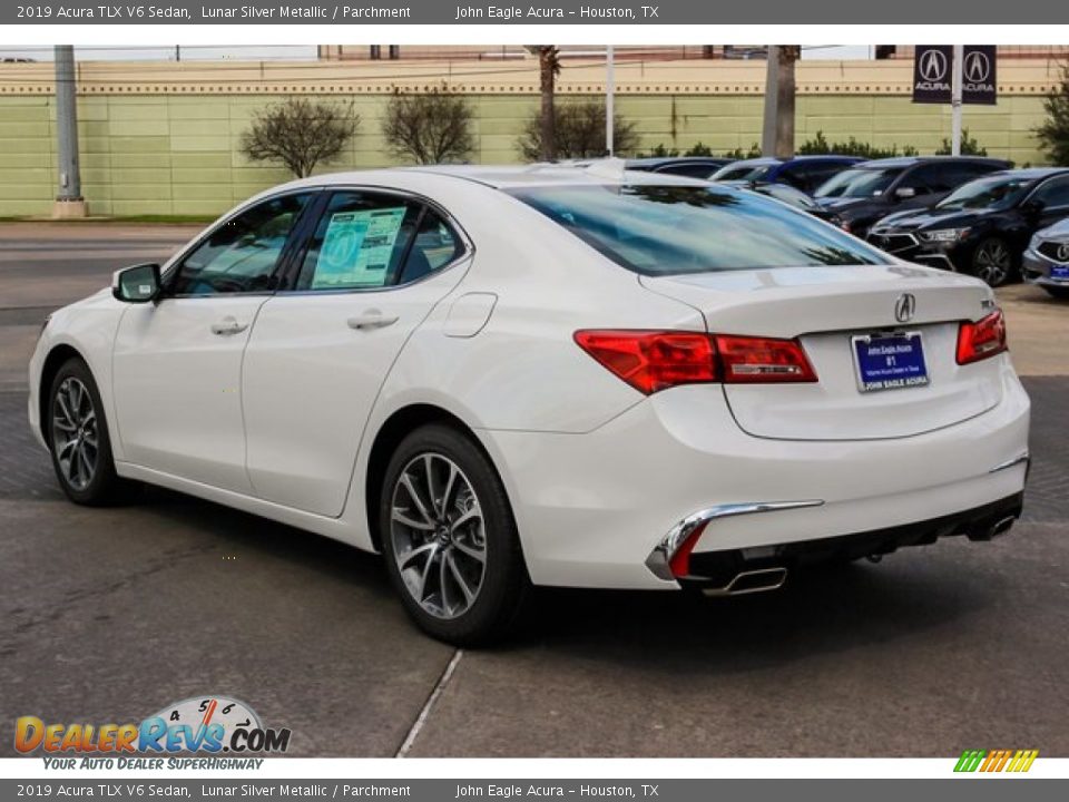 2019 Acura TLX V6 Sedan Lunar Silver Metallic / Parchment Photo #5