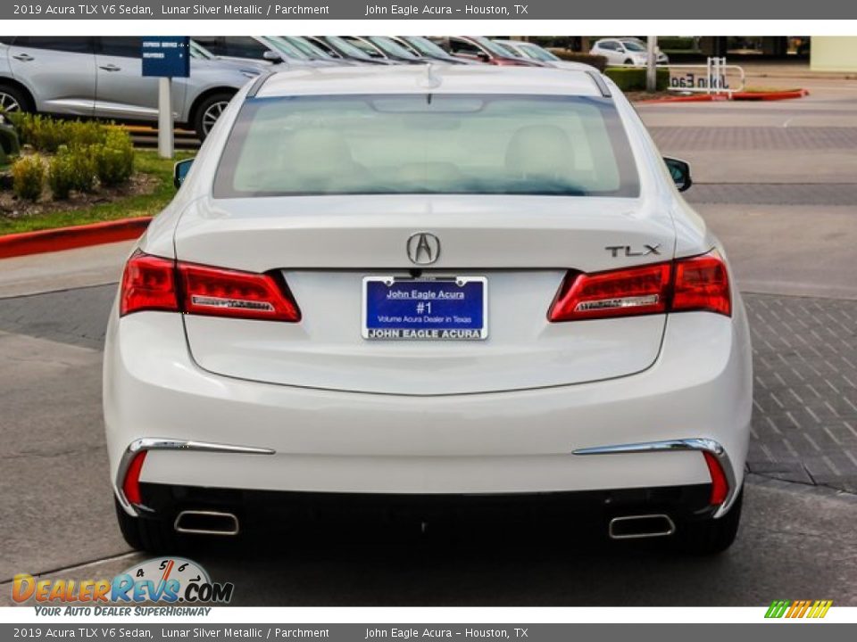2019 Acura TLX V6 Sedan Lunar Silver Metallic / Parchment Photo #6