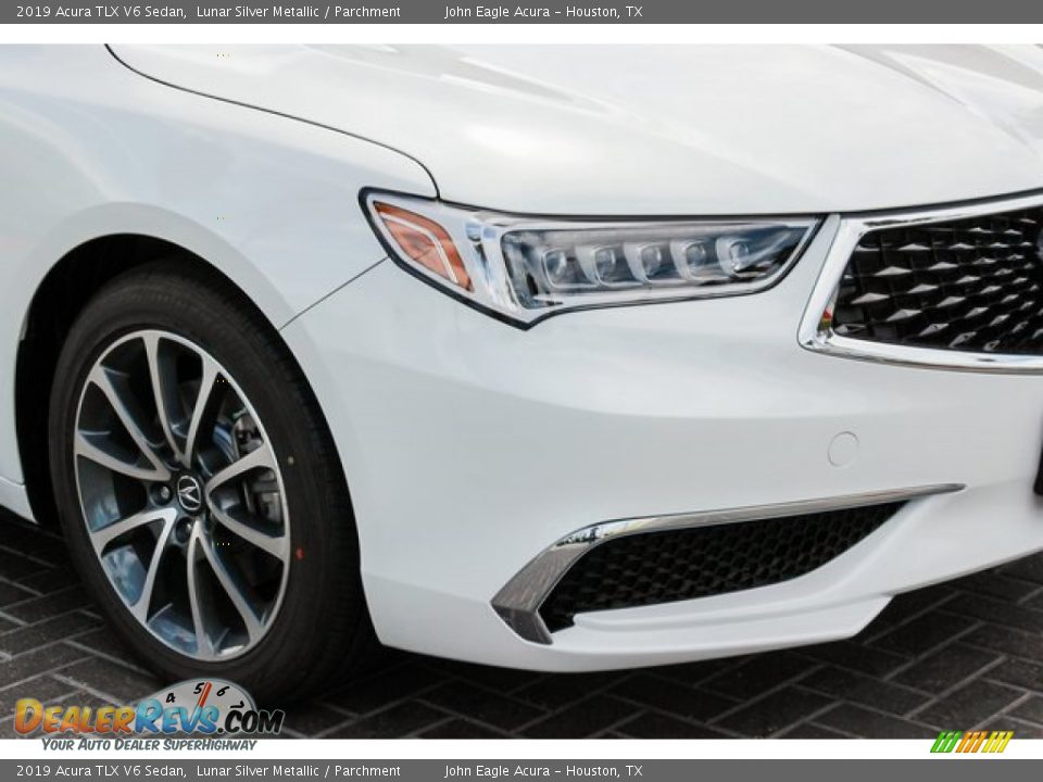 2019 Acura TLX V6 Sedan Lunar Silver Metallic / Parchment Photo #9