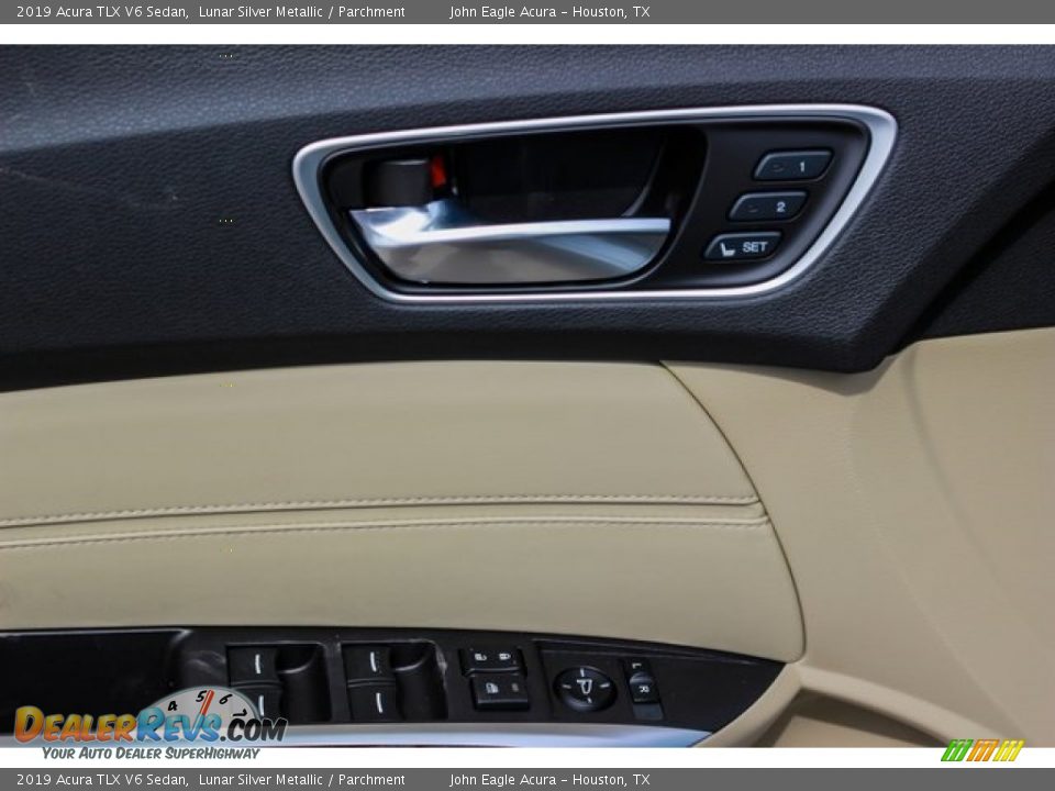 2019 Acura TLX V6 Sedan Lunar Silver Metallic / Parchment Photo #11