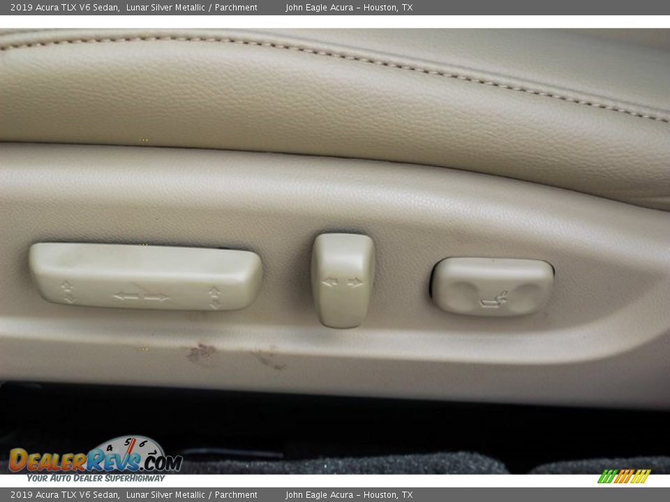 2019 Acura TLX V6 Sedan Lunar Silver Metallic / Parchment Photo #12