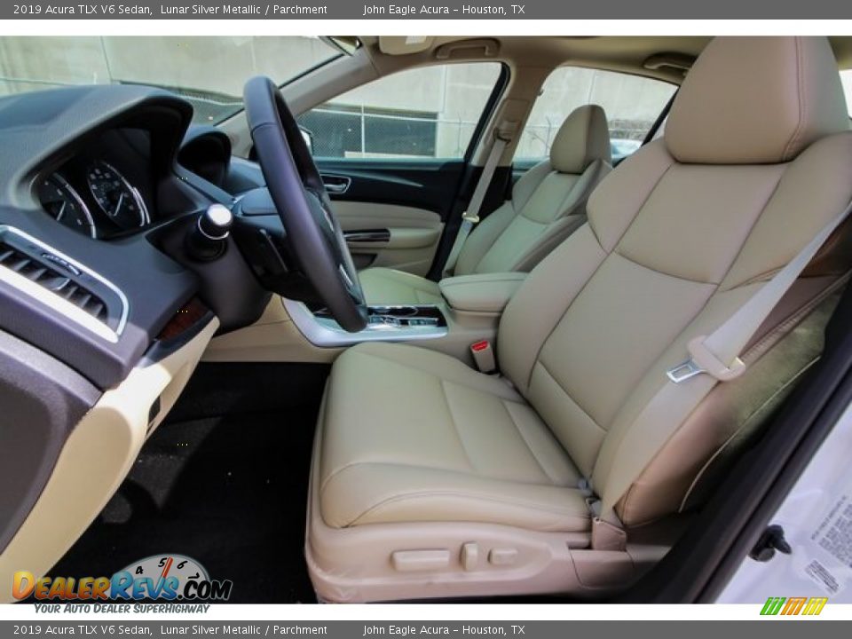 2019 Acura TLX V6 Sedan Lunar Silver Metallic / Parchment Photo #15