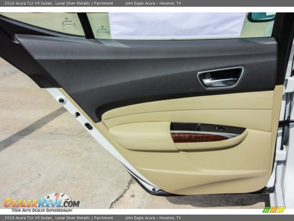 2019 Acura TLX V6 Sedan Lunar Silver Metallic / Parchment Photo #16