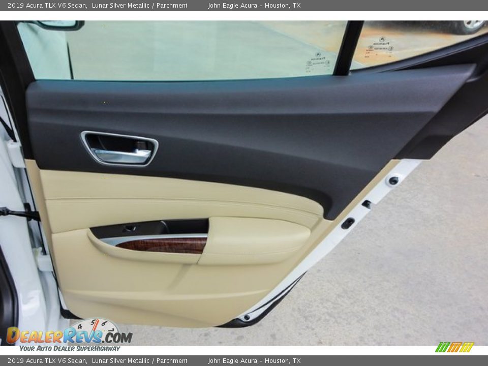 2019 Acura TLX V6 Sedan Lunar Silver Metallic / Parchment Photo #19