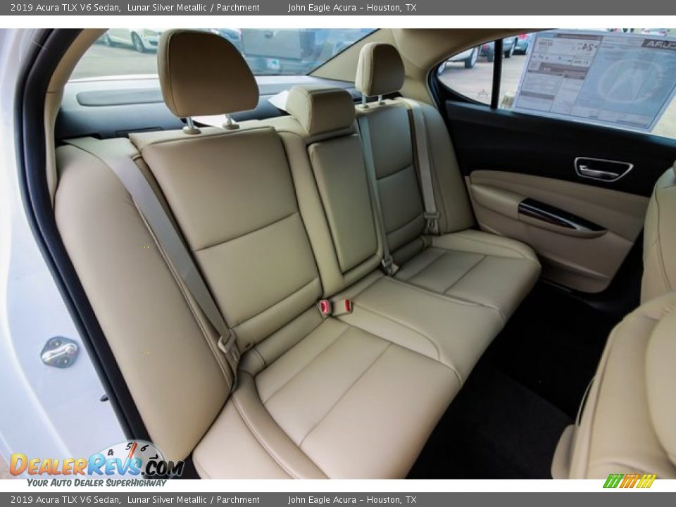 2019 Acura TLX V6 Sedan Lunar Silver Metallic / Parchment Photo #20