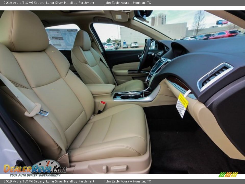 2019 Acura TLX V6 Sedan Lunar Silver Metallic / Parchment Photo #22