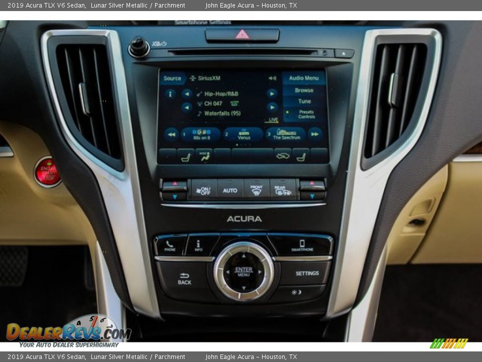 2019 Acura TLX V6 Sedan Lunar Silver Metallic / Parchment Photo #27
