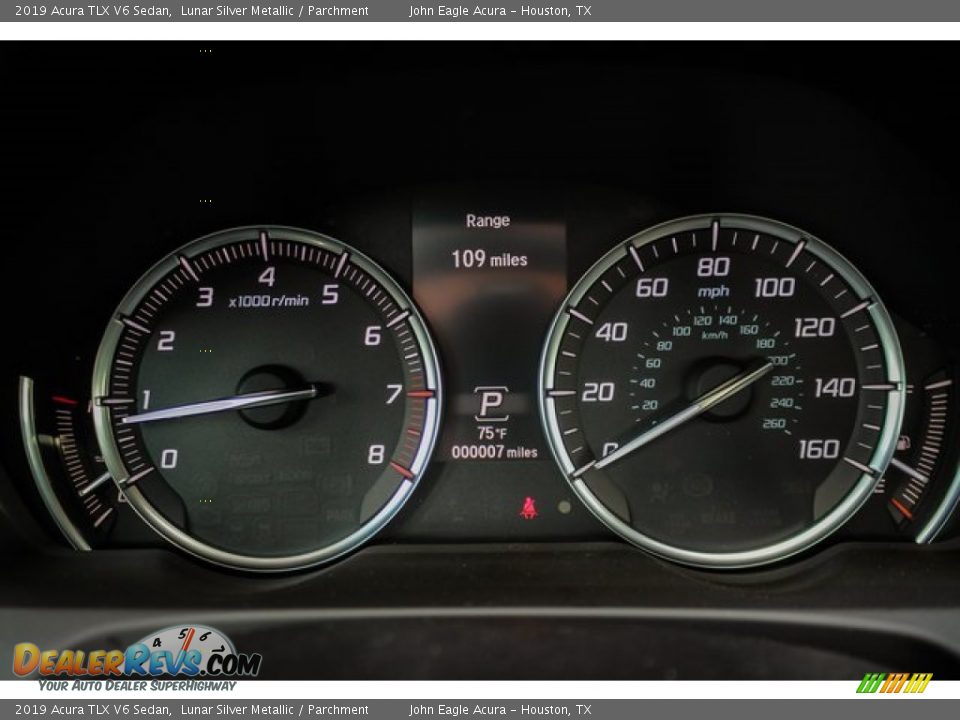 2019 Acura TLX V6 Sedan Lunar Silver Metallic / Parchment Photo #32