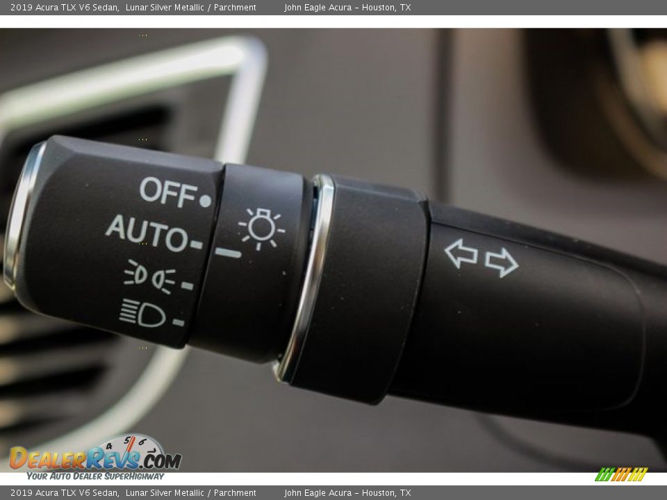 2019 Acura TLX V6 Sedan Lunar Silver Metallic / Parchment Photo #36