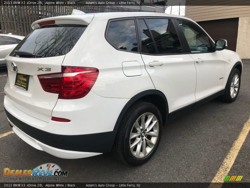 2013 BMW X3 xDrive 28i Alpine White / Black Photo #4