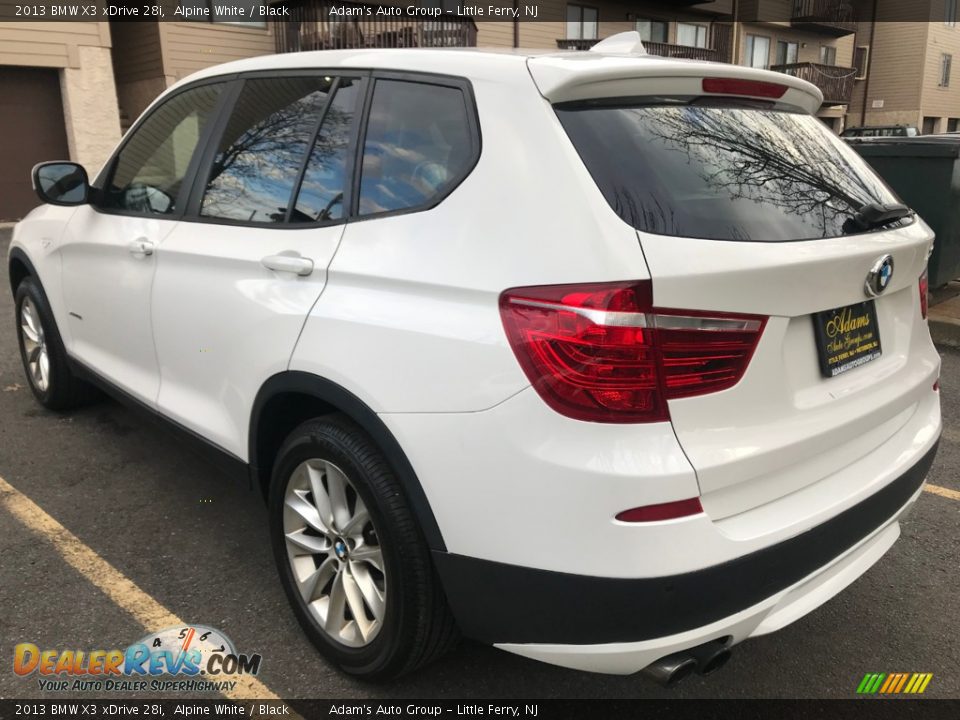 2013 BMW X3 xDrive 28i Alpine White / Black Photo #6