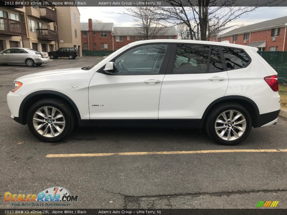 2013 BMW X3 xDrive 28i Alpine White / Black Photo #7