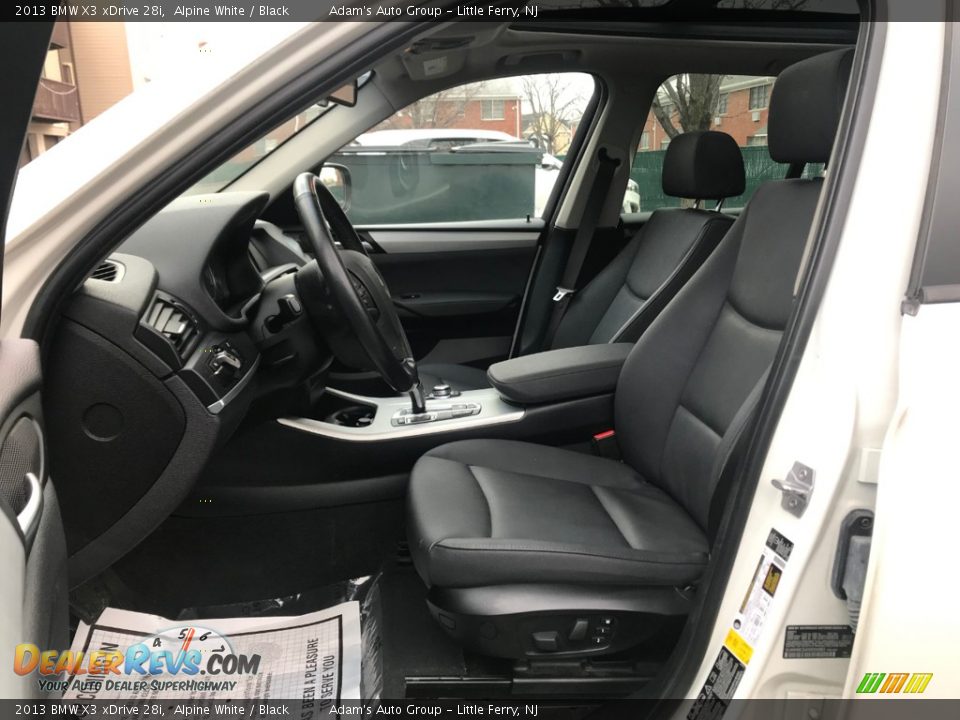 2013 BMW X3 xDrive 28i Alpine White / Black Photo #9