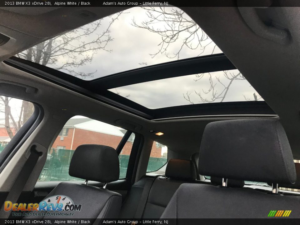 2013 BMW X3 xDrive 28i Alpine White / Black Photo #29