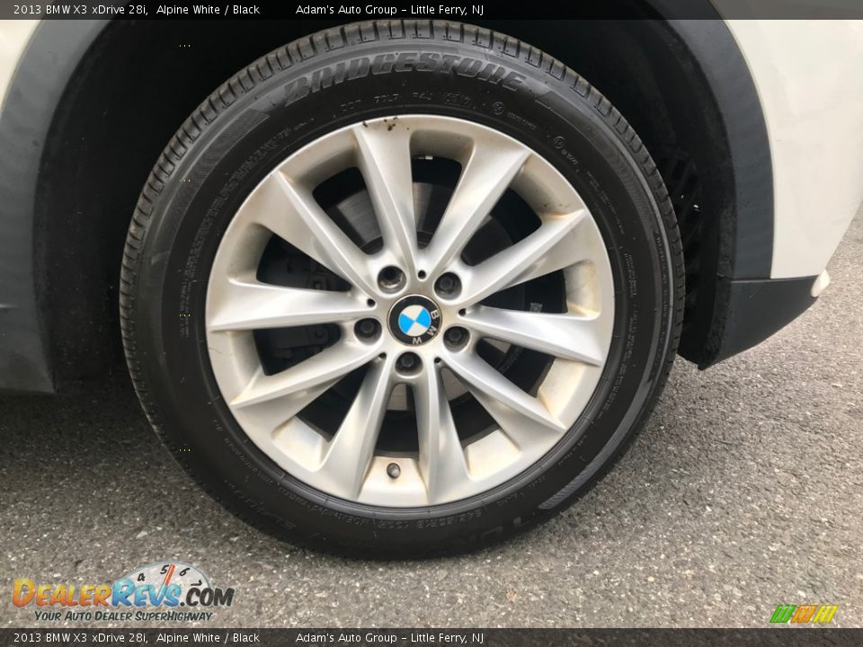 2013 BMW X3 xDrive 28i Alpine White / Black Photo #30