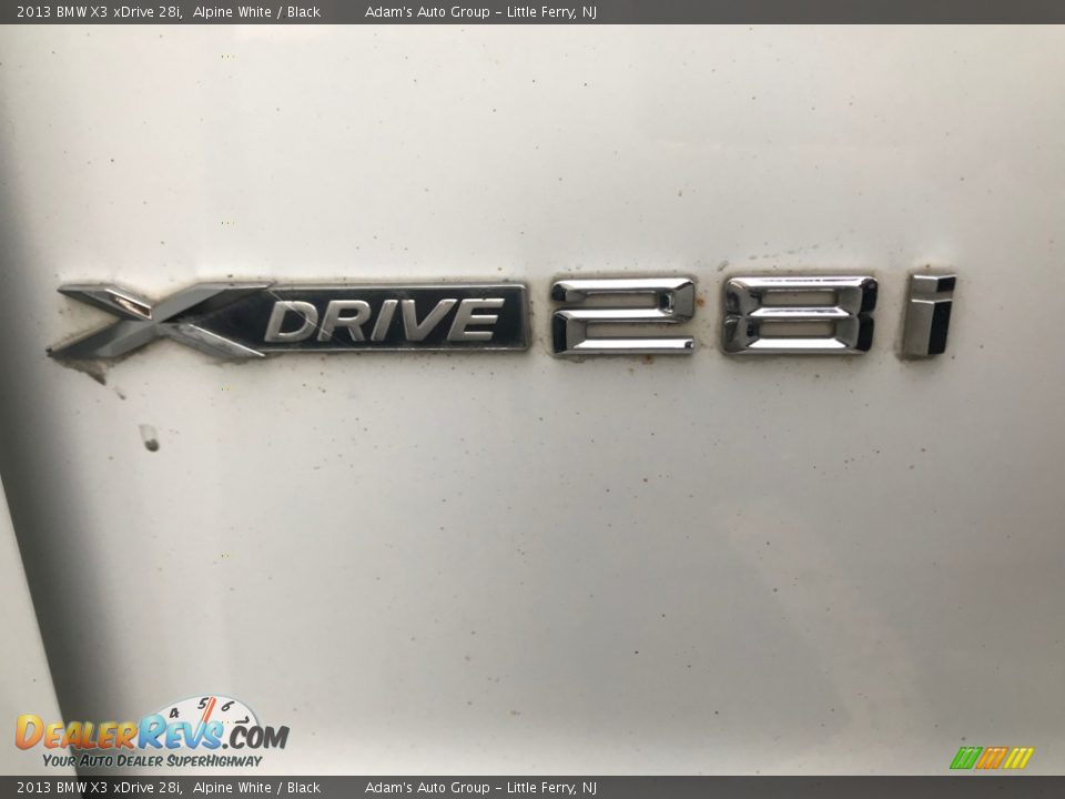 2013 BMW X3 xDrive 28i Alpine White / Black Photo #33