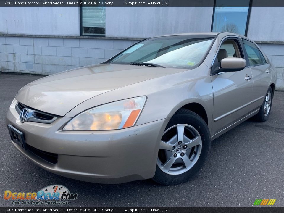 2005 Honda Accord Hybrid Sedan Desert Mist Metallic / Ivory Photo #1