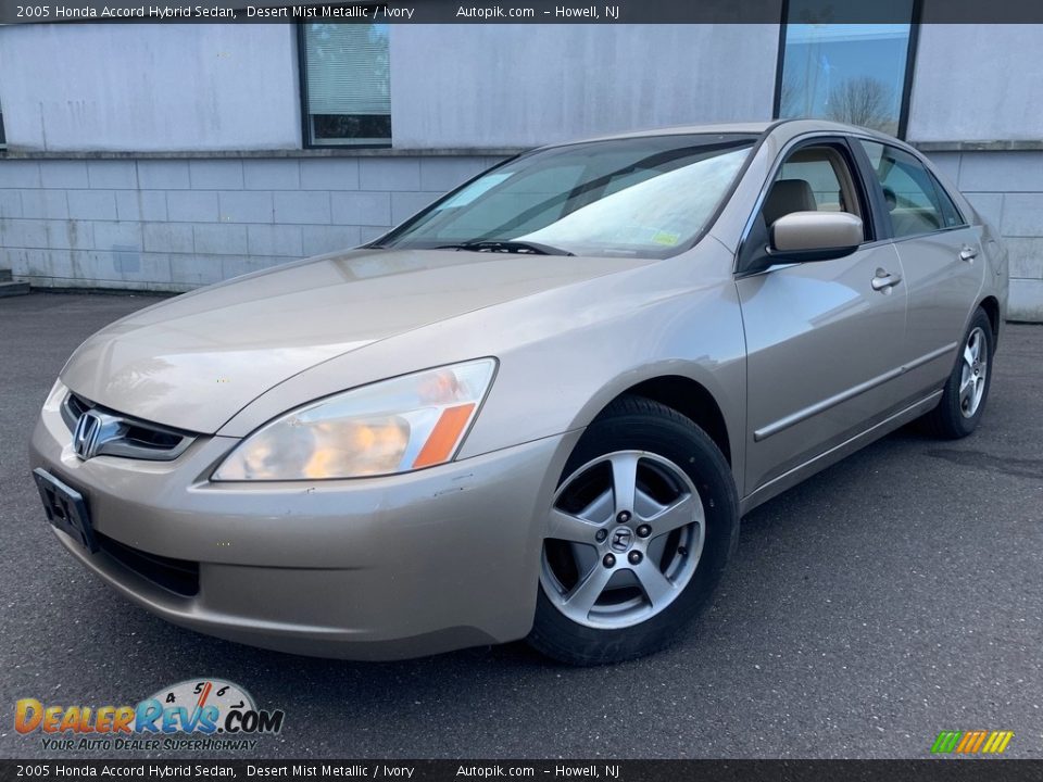 2005 Honda Accord Hybrid Sedan Desert Mist Metallic / Ivory Photo #2