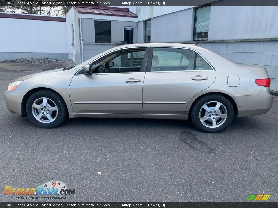 2005 Honda Accord Hybrid Sedan Desert Mist Metallic / Ivory Photo #4
