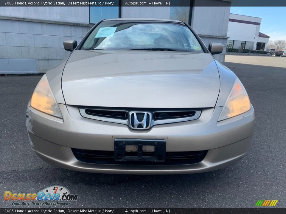 2005 Honda Accord Hybrid Sedan Desert Mist Metallic / Ivory Photo #11